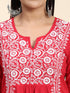 Hand Embroidery Chikankari Long Kurti for Women